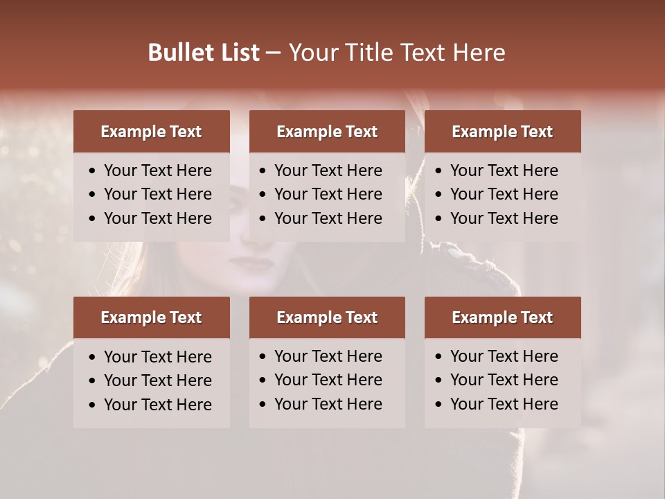A Man And Woman Are Posing For A Picture PowerPoint Template