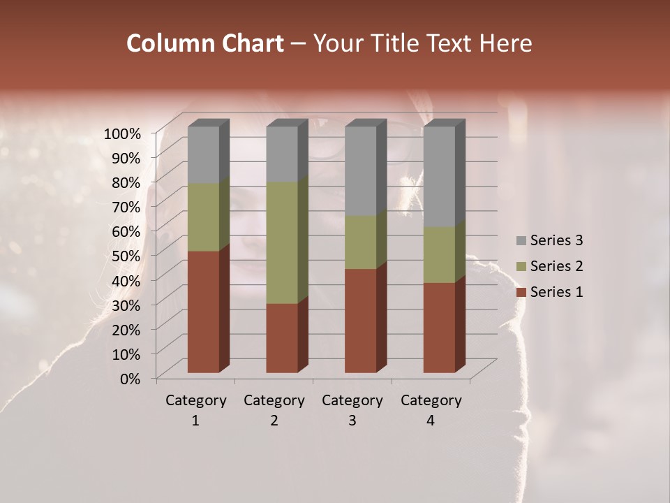 A Man And Woman Are Posing For A Picture PowerPoint Template