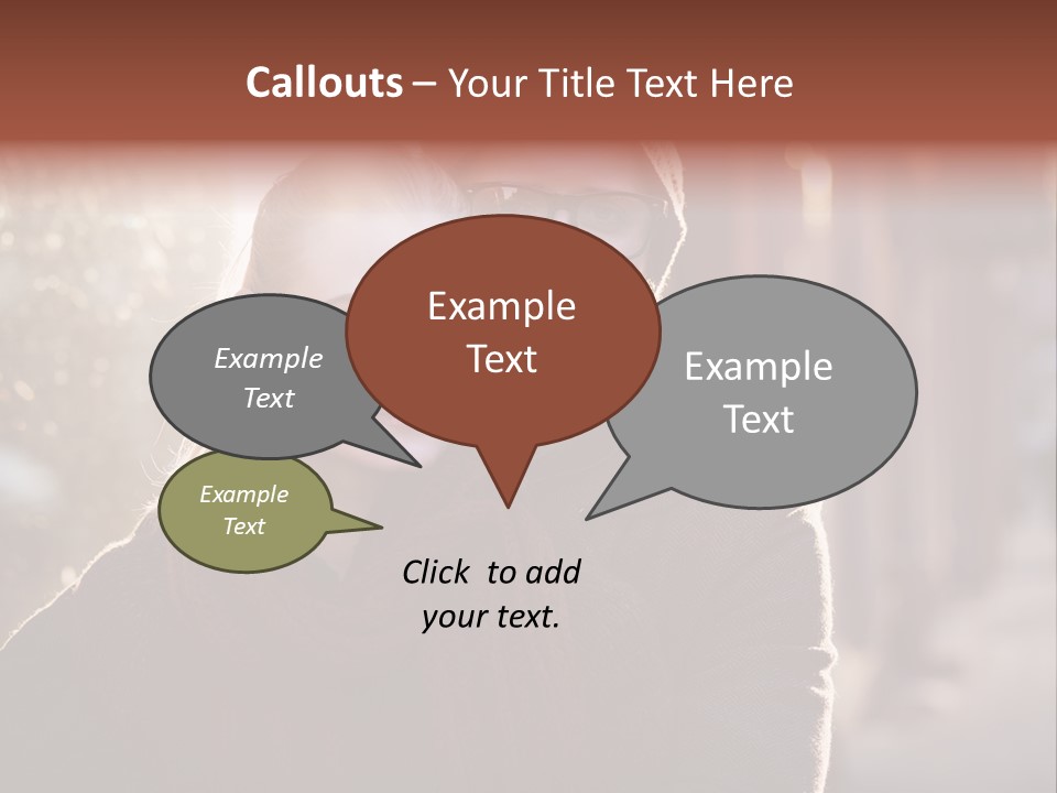 A Man And Woman Are Posing For A Picture PowerPoint Template