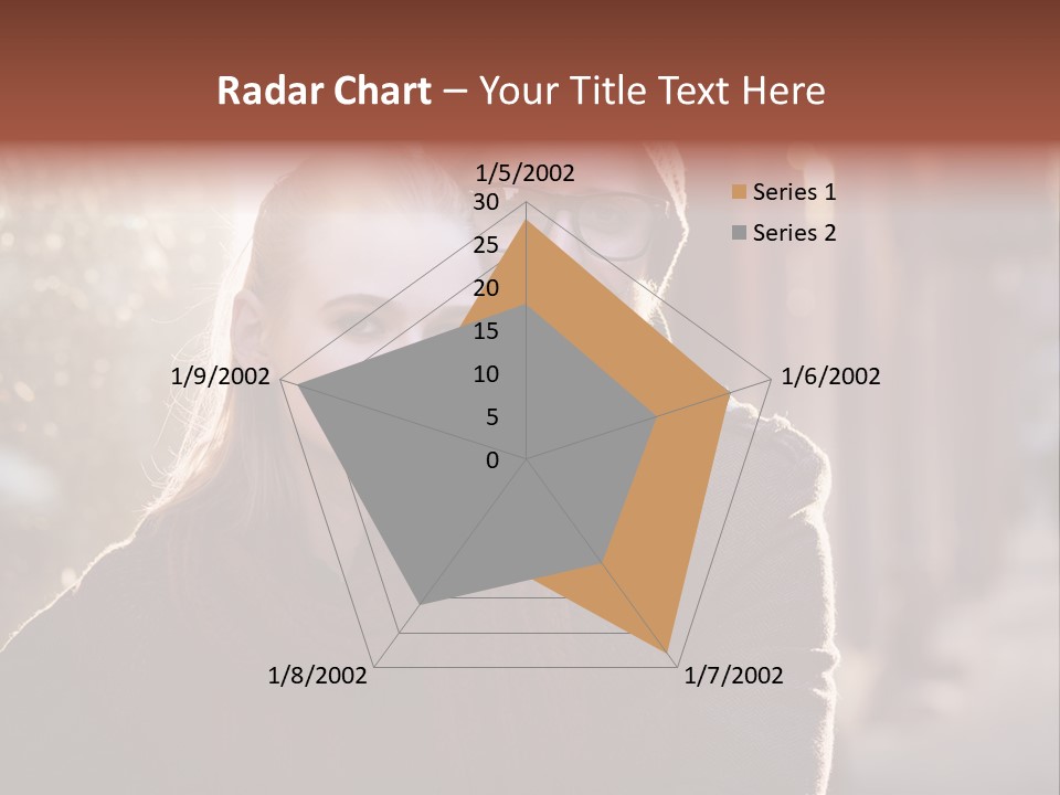 A Man And Woman Are Posing For A Picture PowerPoint Template