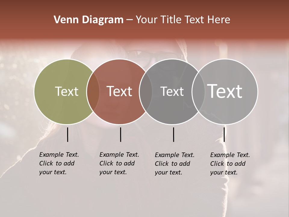 A Man And Woman Are Posing For A Picture PowerPoint Template
