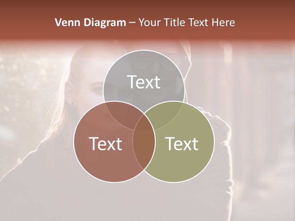 A Man And Woman Are Posing For A Picture PowerPoint Template