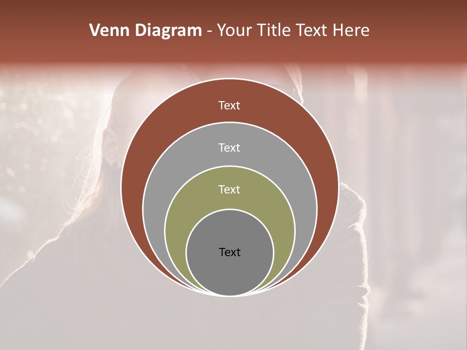 A Man And Woman Are Posing For A Picture PowerPoint Template