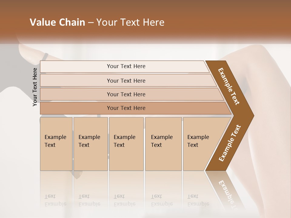 A Woman's Legs With Black Shoes And Heels PowerPoint Template