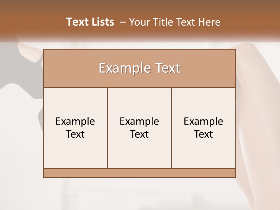 A Woman's Legs With Black Shoes And Heels PowerPoint Template