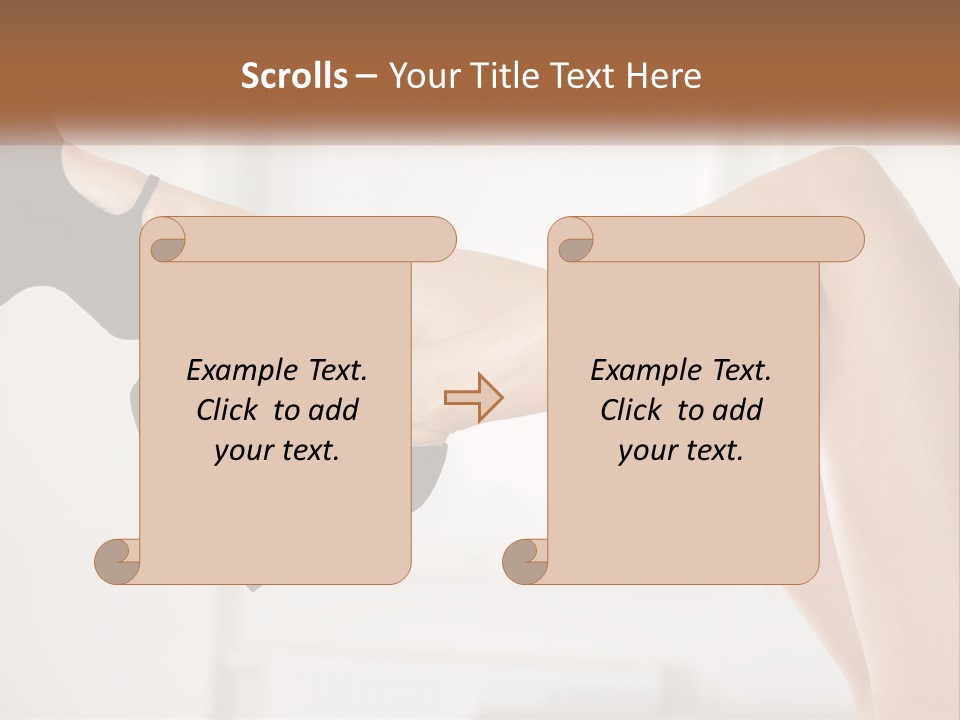 A Woman's Legs With Black Shoes And Heels PowerPoint Template
