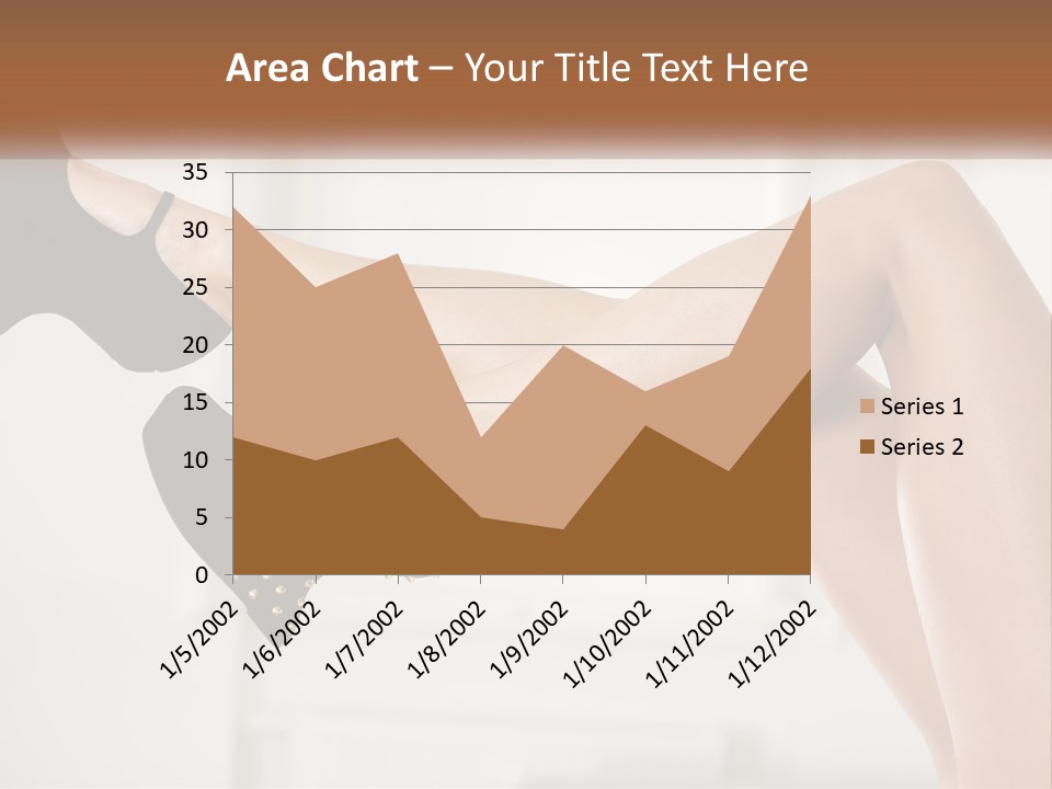 A Woman's Legs With Black Shoes And Heels PowerPoint Template