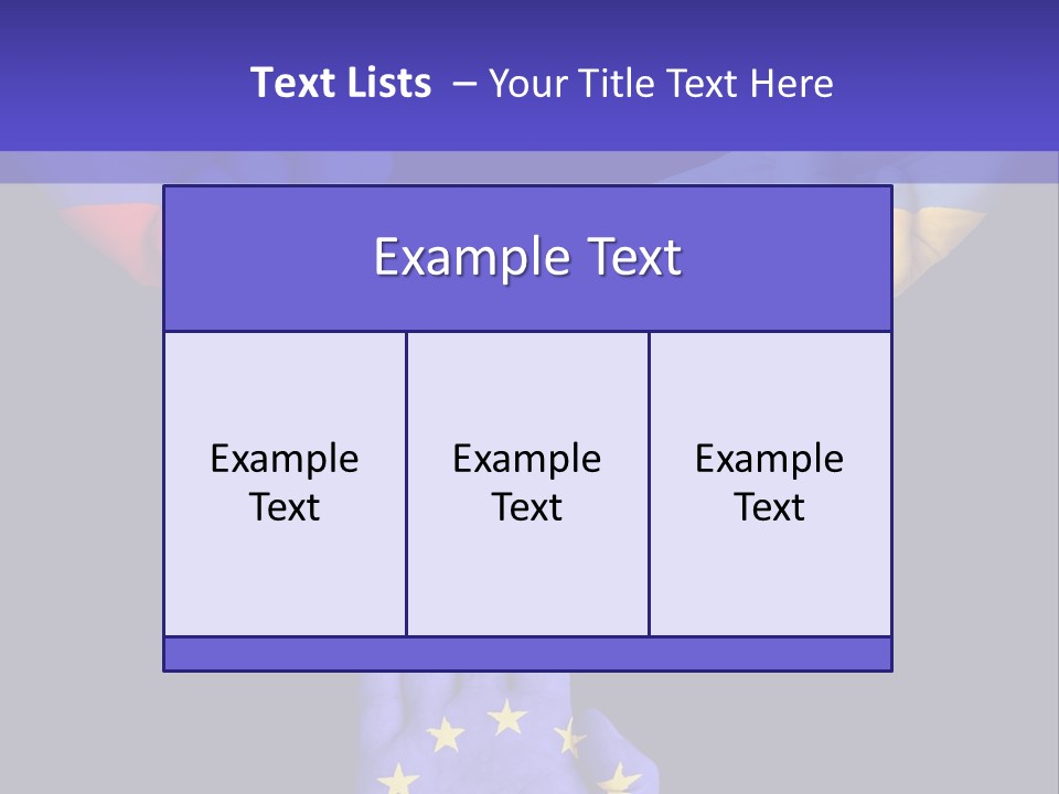 A Group Of Hands Painted With The Colors Of The Flag Of The Country Of Ukraine PowerPoint Template