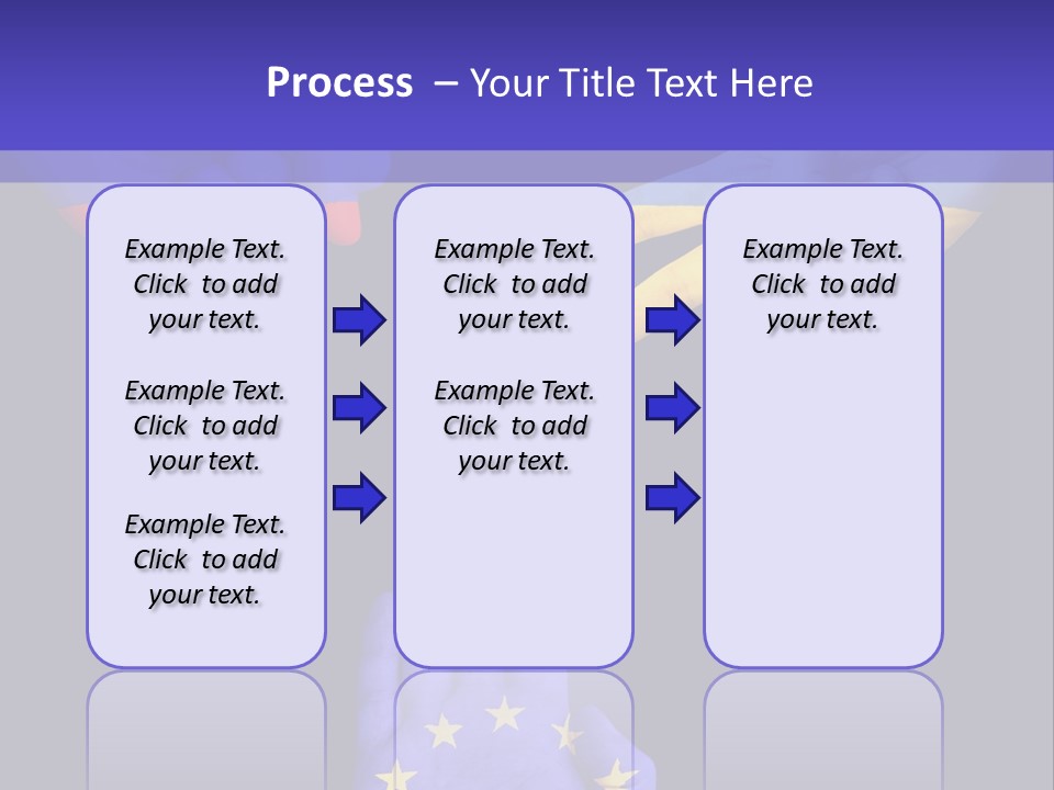 A Group Of Hands Painted With The Colors Of The Flag Of The Country Of Ukraine PowerPoint Template