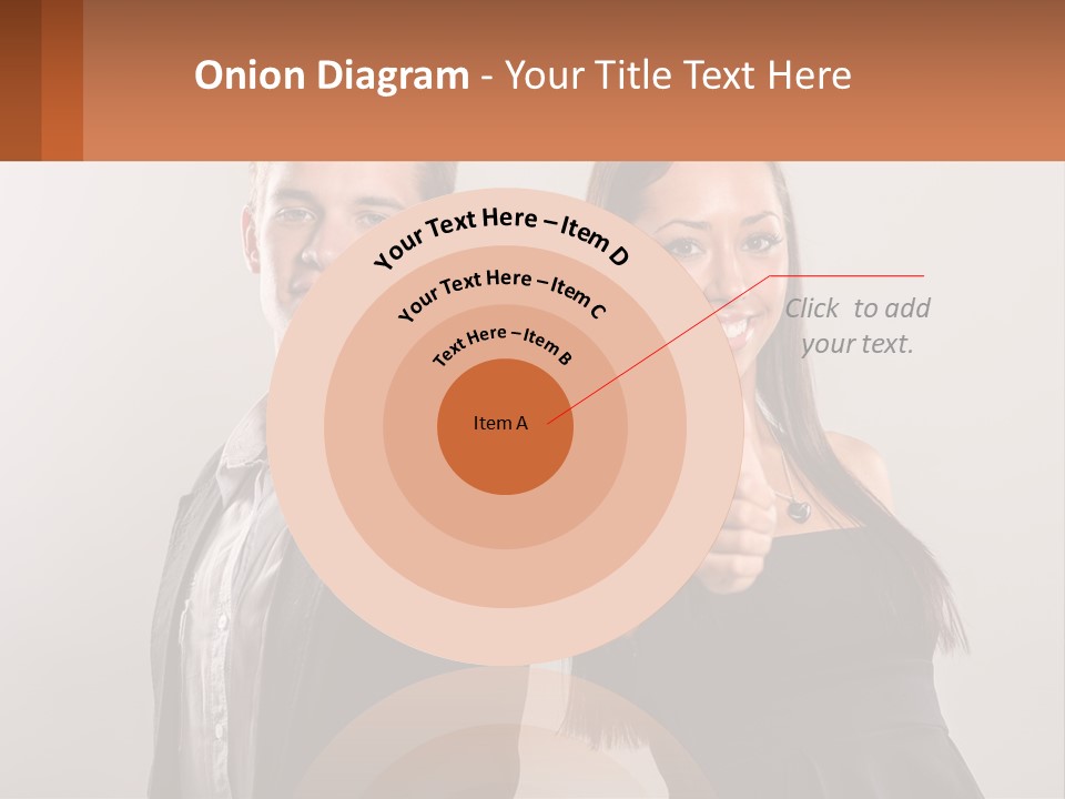 A Man And A Woman Giving Thumbs Up PowerPoint Template