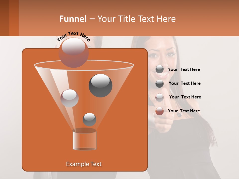 A Man And A Woman Giving Thumbs Up PowerPoint Template