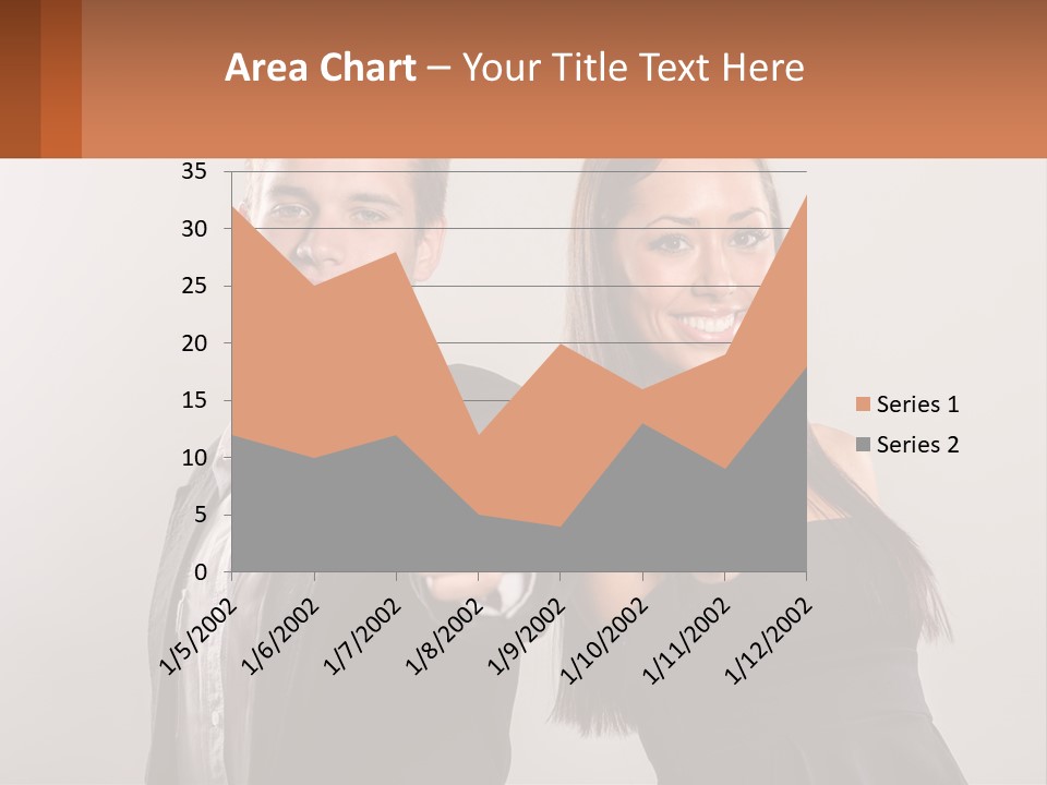 A Man And A Woman Giving Thumbs Up PowerPoint Template
