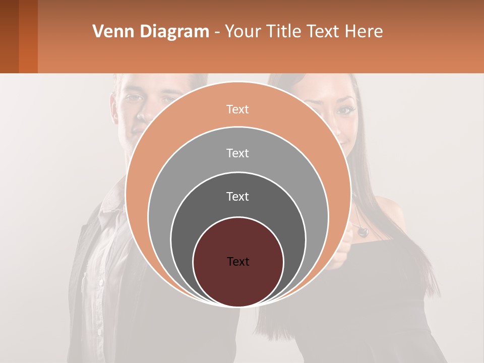 A Man And A Woman Giving Thumbs Up PowerPoint Template