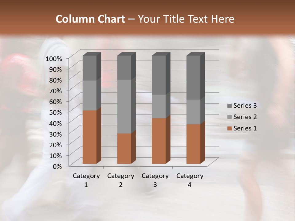 A Group Of People Walking Down A Street PowerPoint Template