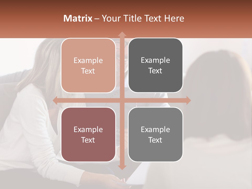 A Man And Woman Sitting On A Couch Talking To Each Other PowerPoint Template