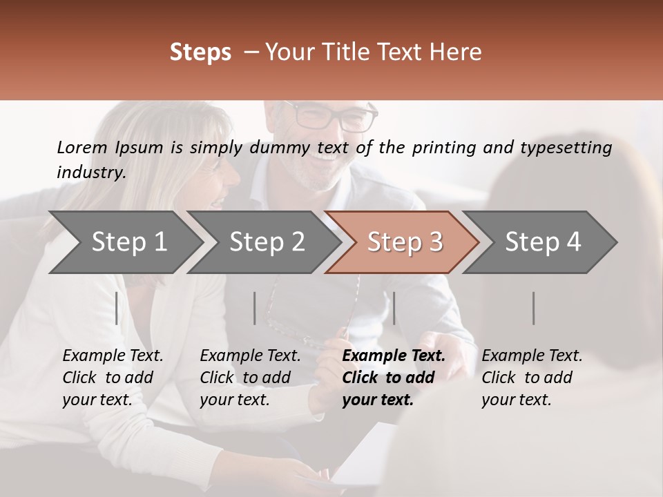 A Man And Woman Sitting On A Couch Talking To Each Other PowerPoint Template