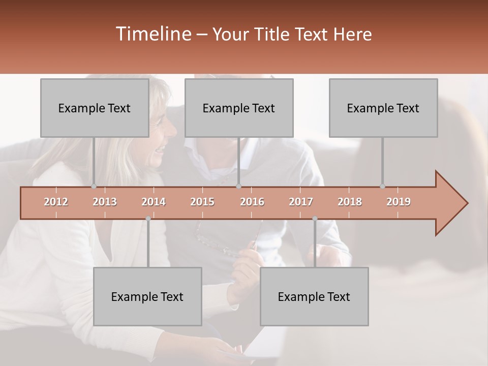 A Man And Woman Sitting On A Couch Talking To Each Other PowerPoint Template