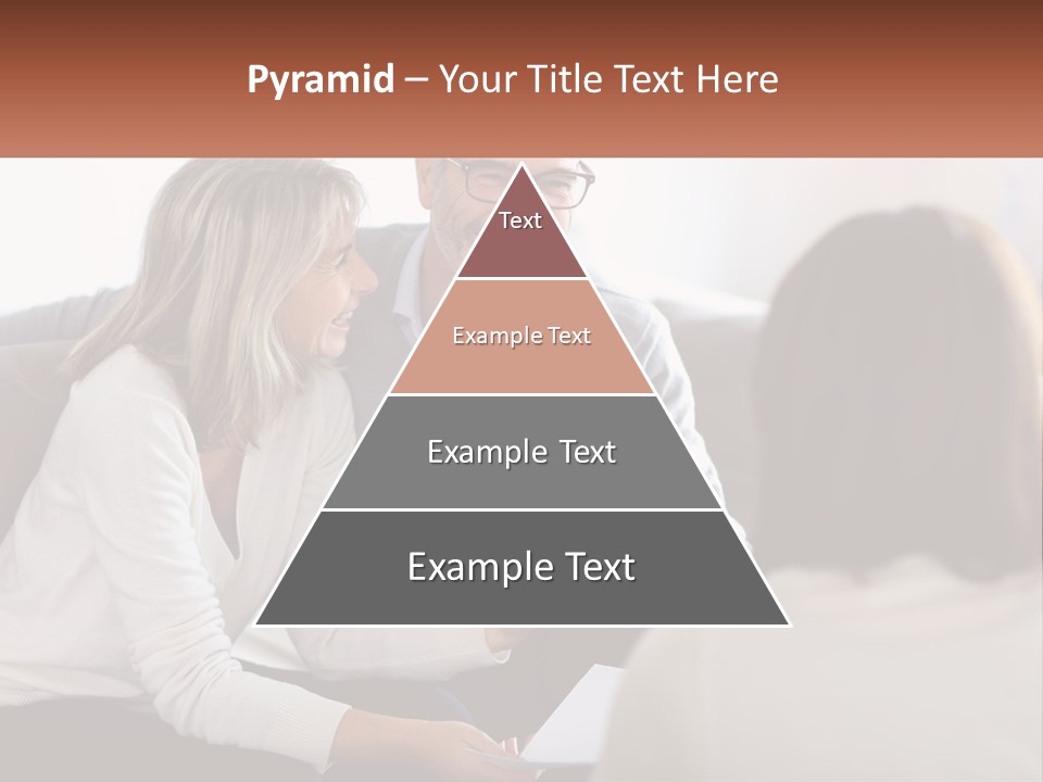 A Man And Woman Sitting On A Couch Talking To Each Other PowerPoint Template