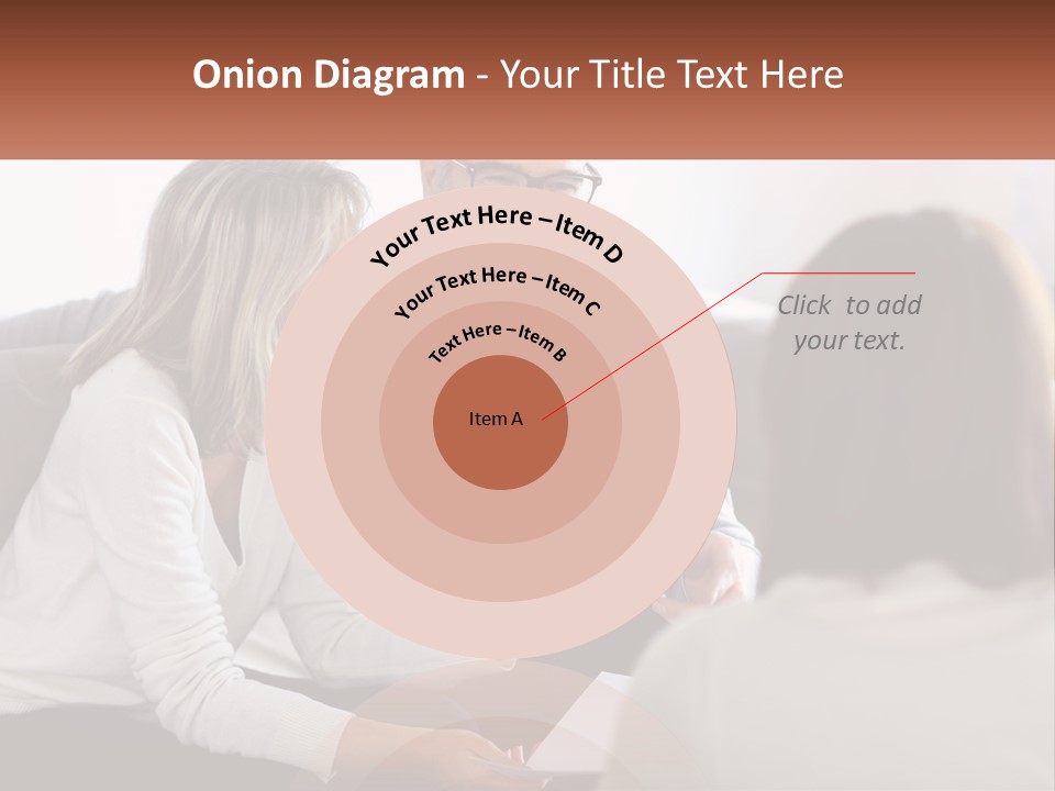 A Man And Woman Sitting On A Couch Talking To Each Other PowerPoint Template