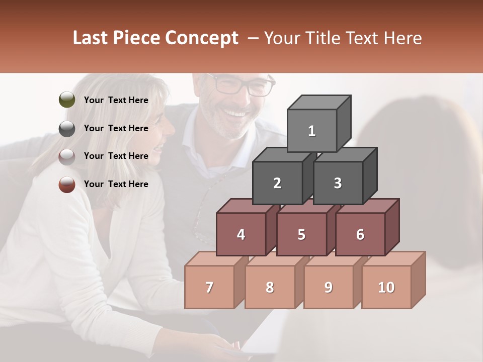 A Man And Woman Sitting On A Couch Talking To Each Other PowerPoint Template