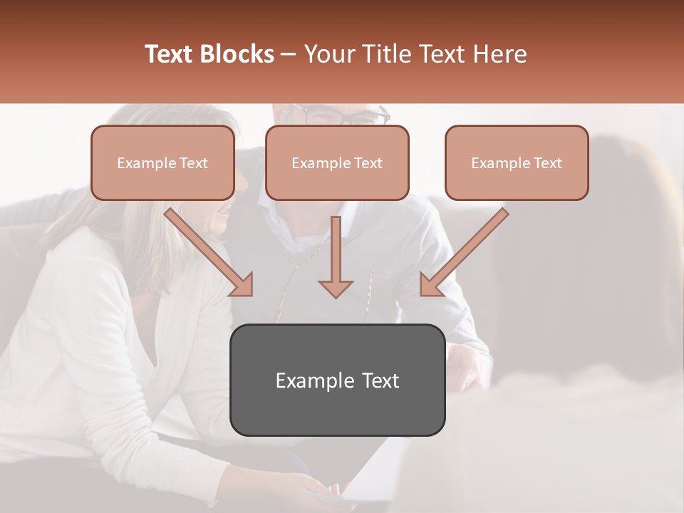 A Man And Woman Sitting On A Couch Talking To Each Other PowerPoint Template