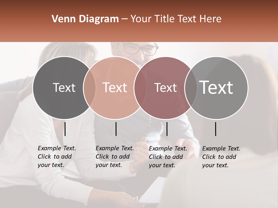 A Man And Woman Sitting On A Couch Talking To Each Other PowerPoint Template