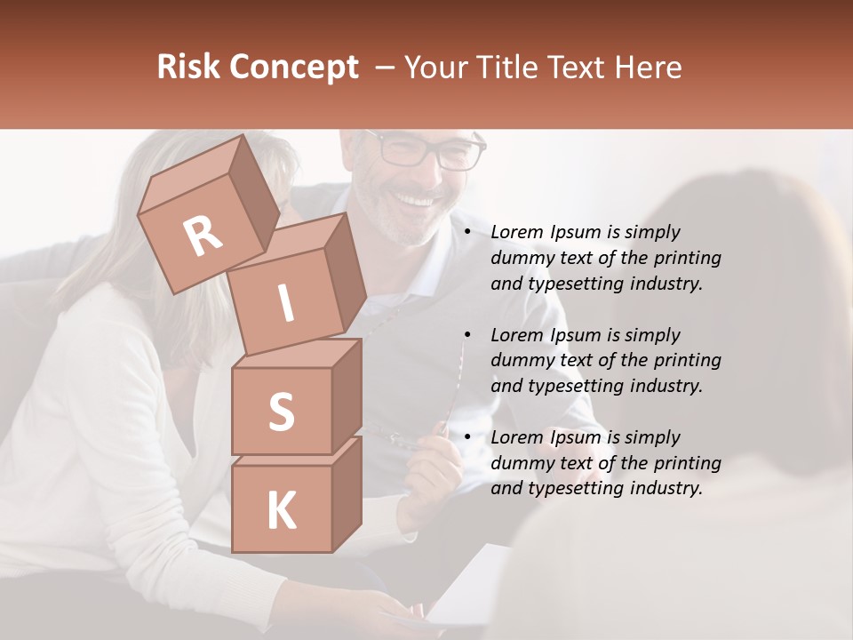 A Man And Woman Sitting On A Couch Talking To Each Other PowerPoint Template