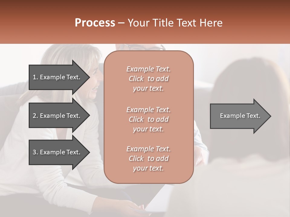 A Man And Woman Sitting On A Couch Talking To Each Other PowerPoint Template