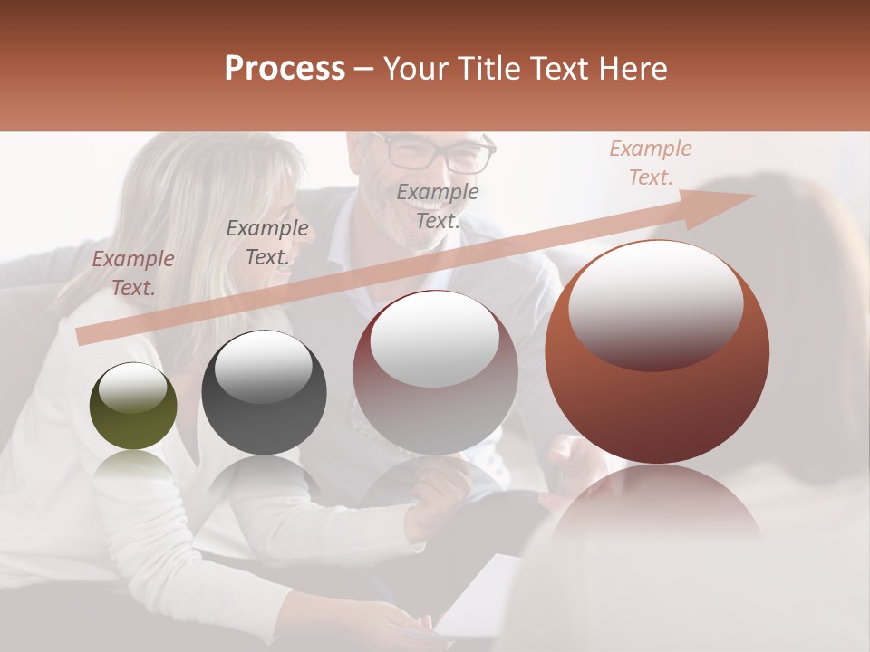 A Man And Woman Sitting On A Couch Talking To Each Other PowerPoint Template