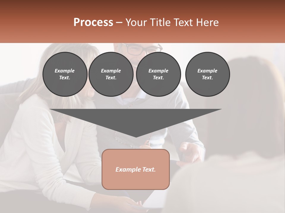 A Man And Woman Sitting On A Couch Talking To Each Other PowerPoint Template