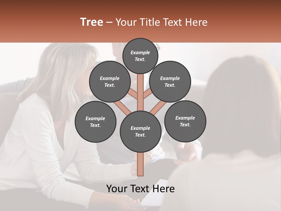 A Man And Woman Sitting On A Couch Talking To Each Other PowerPoint Template