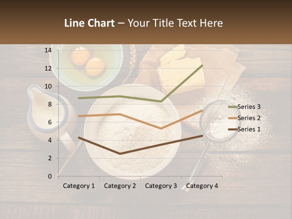 A Wooden Table Topped With Bowls Of Food PowerPoint Template
