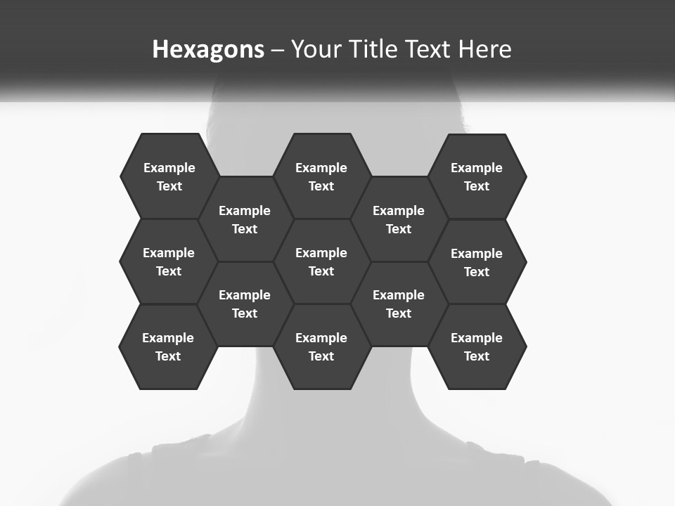 A Black And White Photo Of A Woman's Face PowerPoint Template