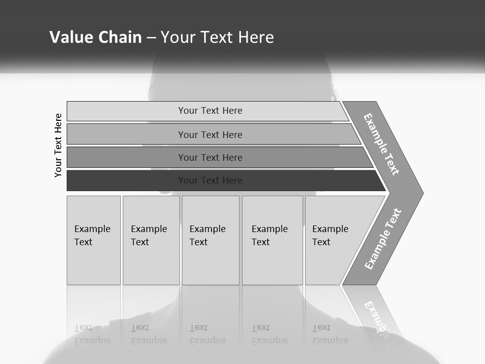 A Black And White Photo Of A Woman's Face PowerPoint Template