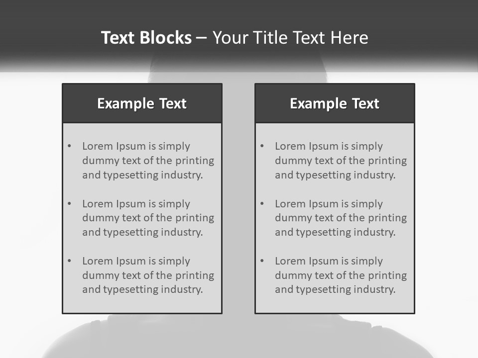 A Black And White Photo Of A Woman's Face PowerPoint Template