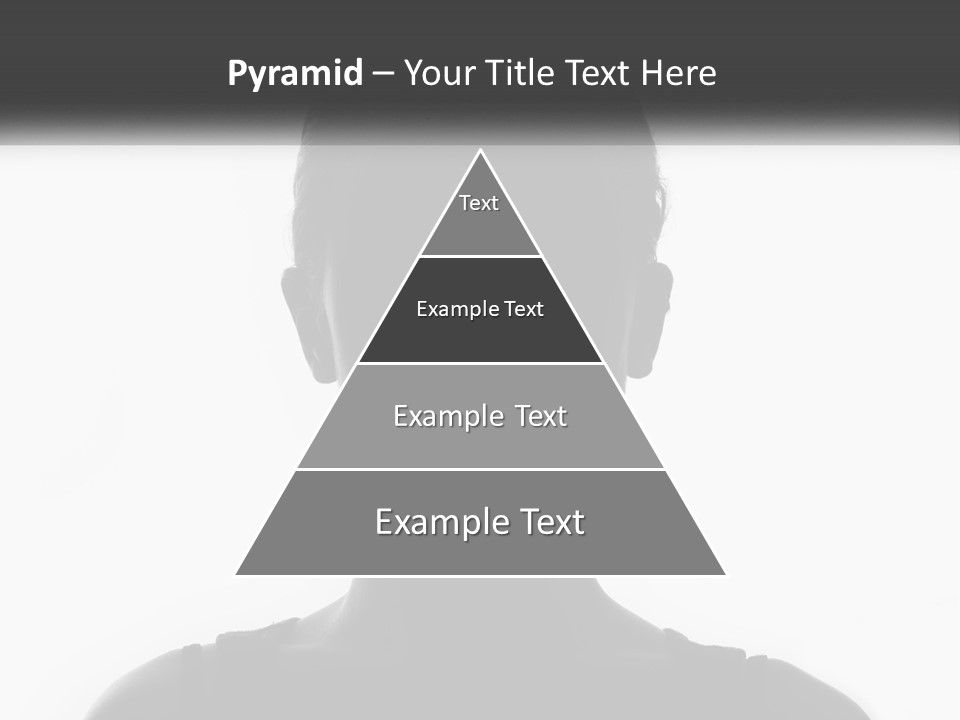 A Black And White Photo Of A Woman's Face PowerPoint Template