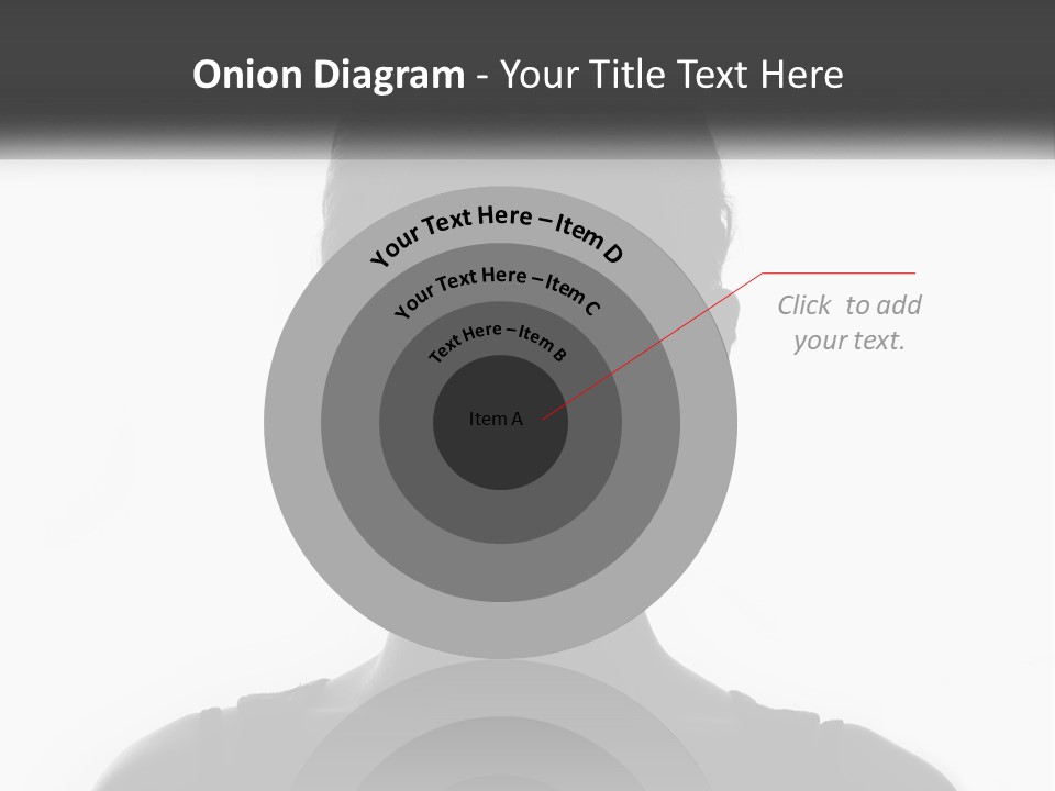 A Black And White Photo Of A Woman's Face PowerPoint Template