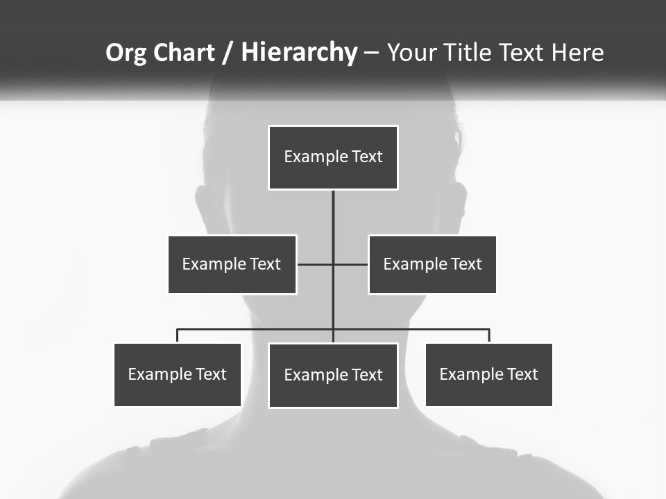 A Black And White Photo Of A Woman's Face PowerPoint Template