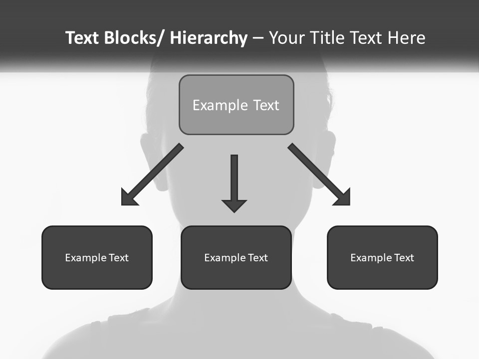 A Black And White Photo Of A Woman's Face PowerPoint Template