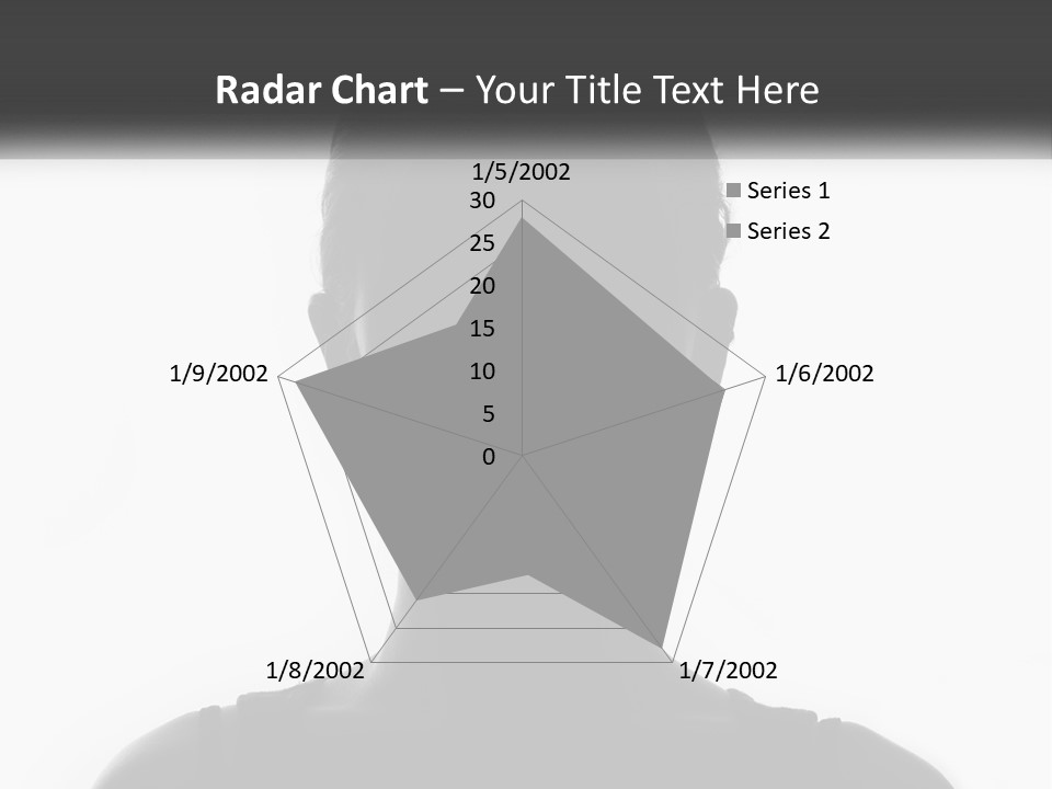 A Black And White Photo Of A Woman's Face PowerPoint Template