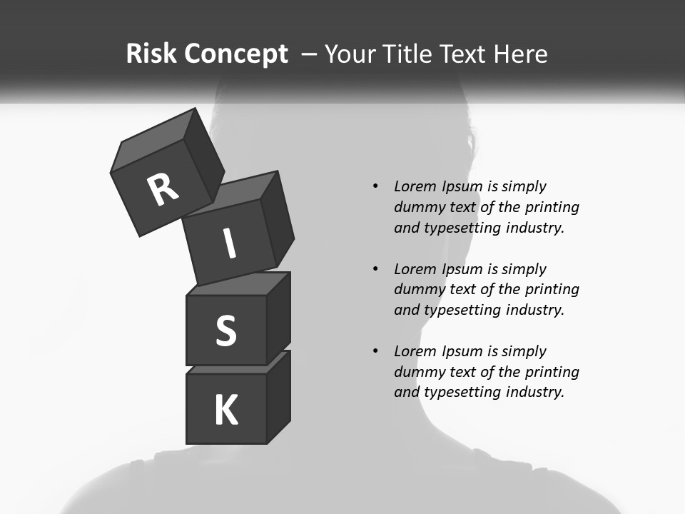 A Black And White Photo Of A Woman's Face PowerPoint Template