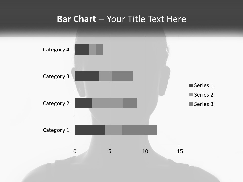 A Black And White Photo Of A Woman's Face PowerPoint Template
