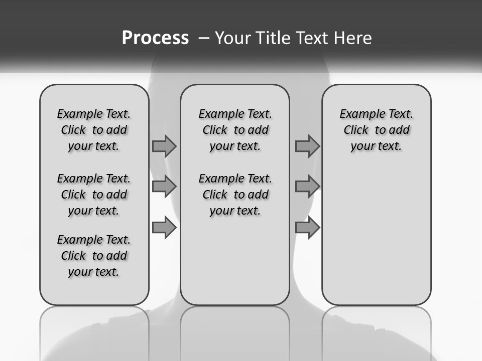 A Black And White Photo Of A Woman's Face PowerPoint Template