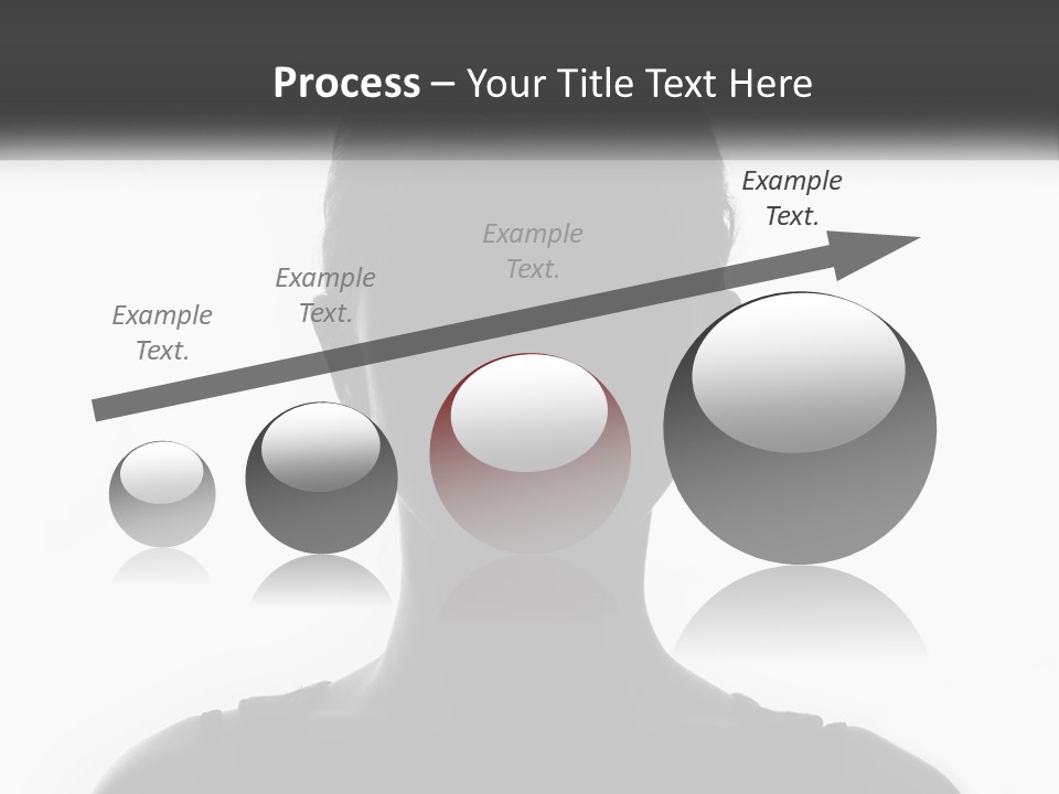 A Black And White Photo Of A Woman's Face PowerPoint Template