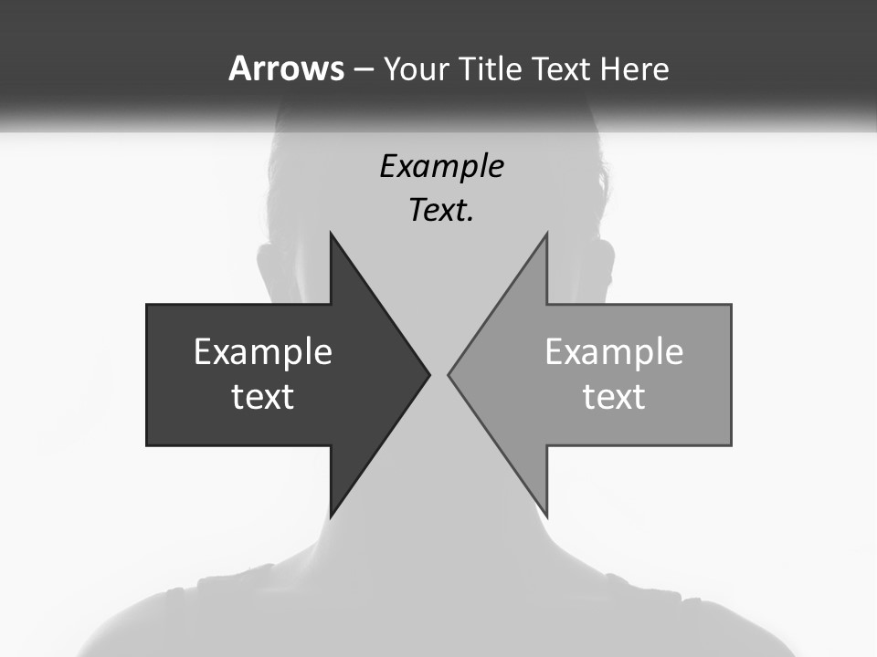 A Black And White Photo Of A Woman's Face PowerPoint Template