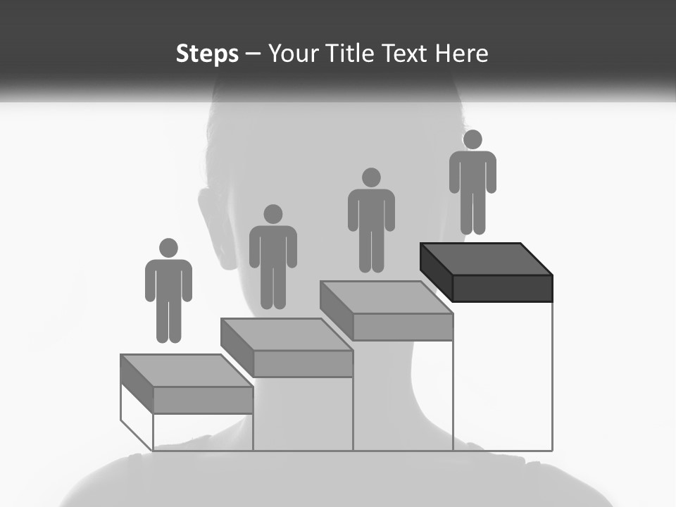 A Black And White Photo Of A Woman's Face PowerPoint Template