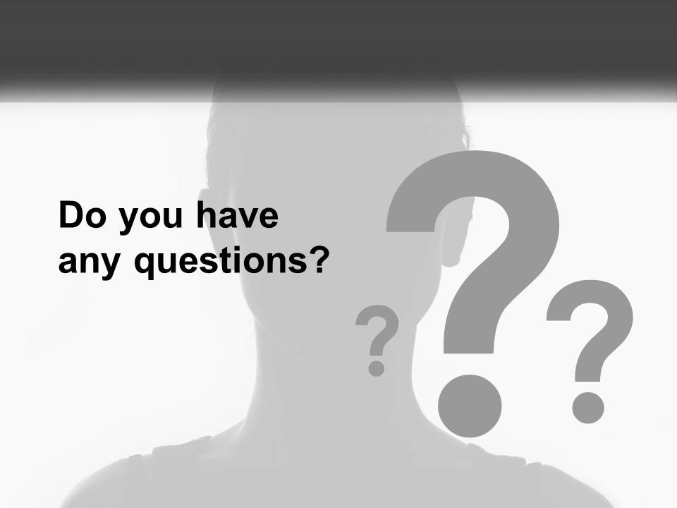 A Black And White Photo Of A Woman's Face PowerPoint Template