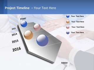 A Group Of People Sitting Around A Table With Papers PowerPoint Template