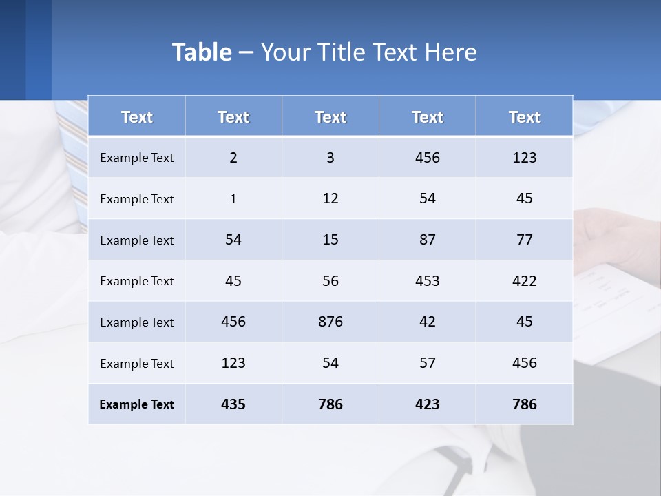 A Group Of People Sitting Around A Table With Papers PowerPoint Template
