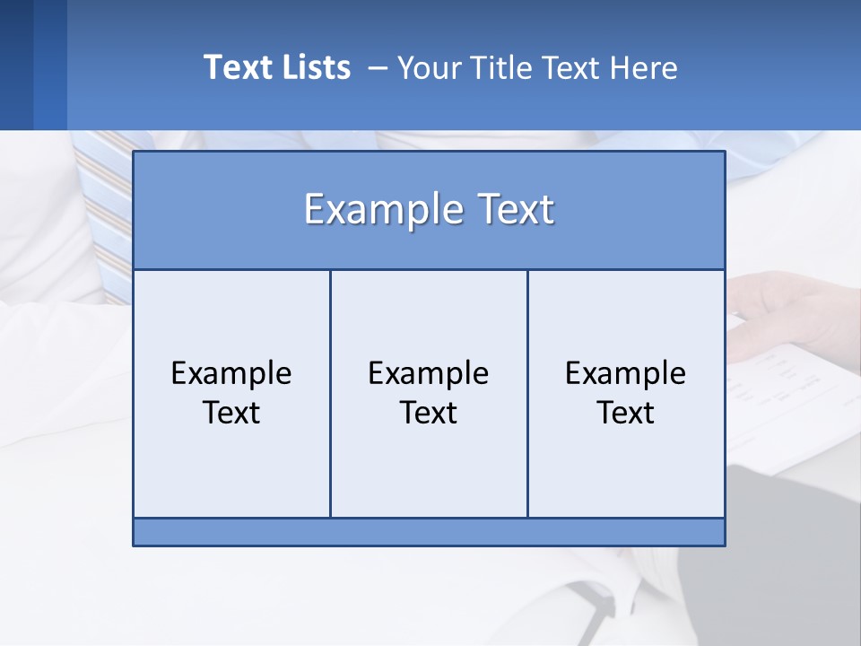 A Group Of People Sitting Around A Table With Papers PowerPoint Template